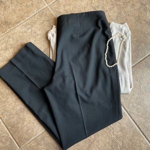 GUC - Talbots Classic Side Zip Black Pants